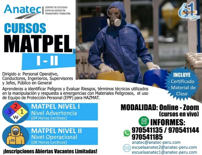 CURSOS MATPEL NIVEL I Y NIVEL II